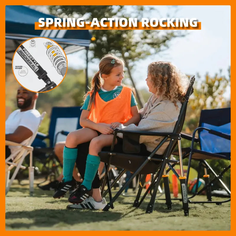 ⚡TODAY ONLY⚡ 10S Quick-Fold Portable Rocker: Buy 2 Get 2 + FREE Folding Table!
