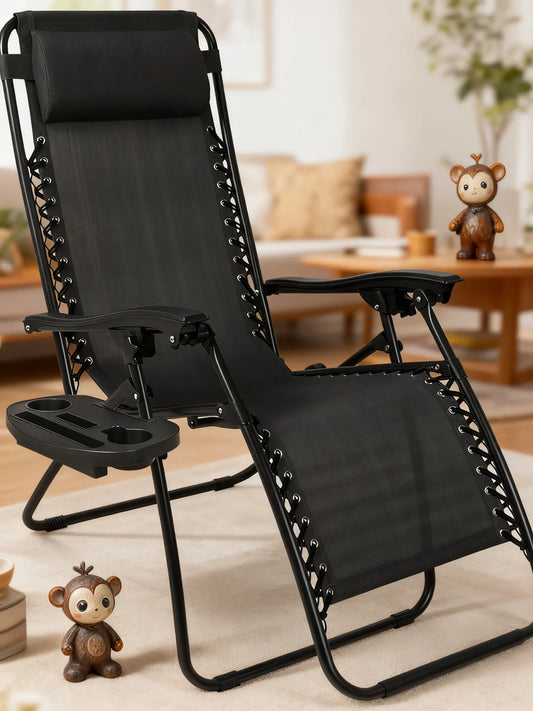 Adjustable Folding Recliner Chair (Outdoor/Indoor Use)