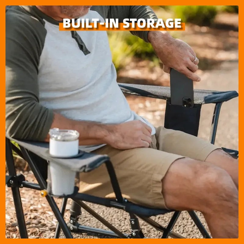 ⚡TODAY ONLY⚡ 10S Quick-Fold Portable Rocker: Buy 2 Get 2 + FREE Folding Table!