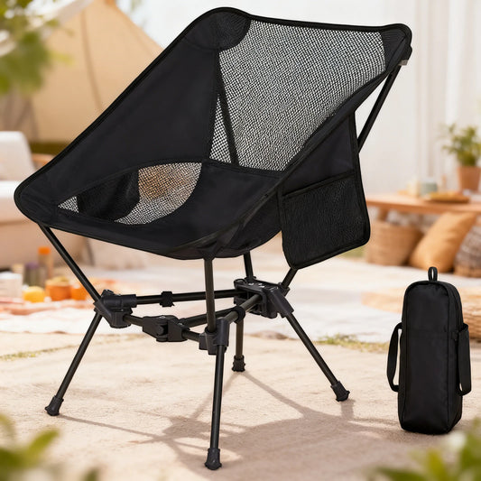 Ultra-Portable Folding Camping Chair (Lightweight & Sturdy)