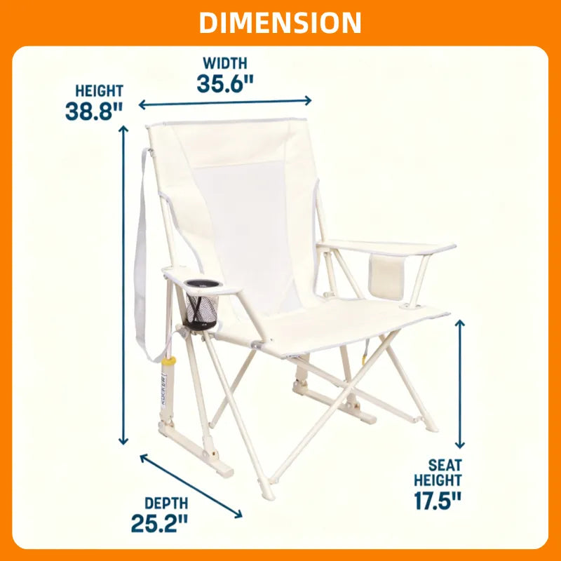 ⚡TODAY ONLY⚡ 10S Quick-Fold Portable Rocker: Buy 2 Get 2 + FREE Folding Table!